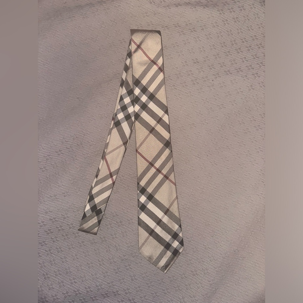 Classic Burberry Tie